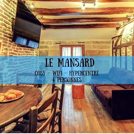Le Mansard - Topdestination-Dijon - Centre Ville - Classe 3 Etoiles Екстер'єр фото