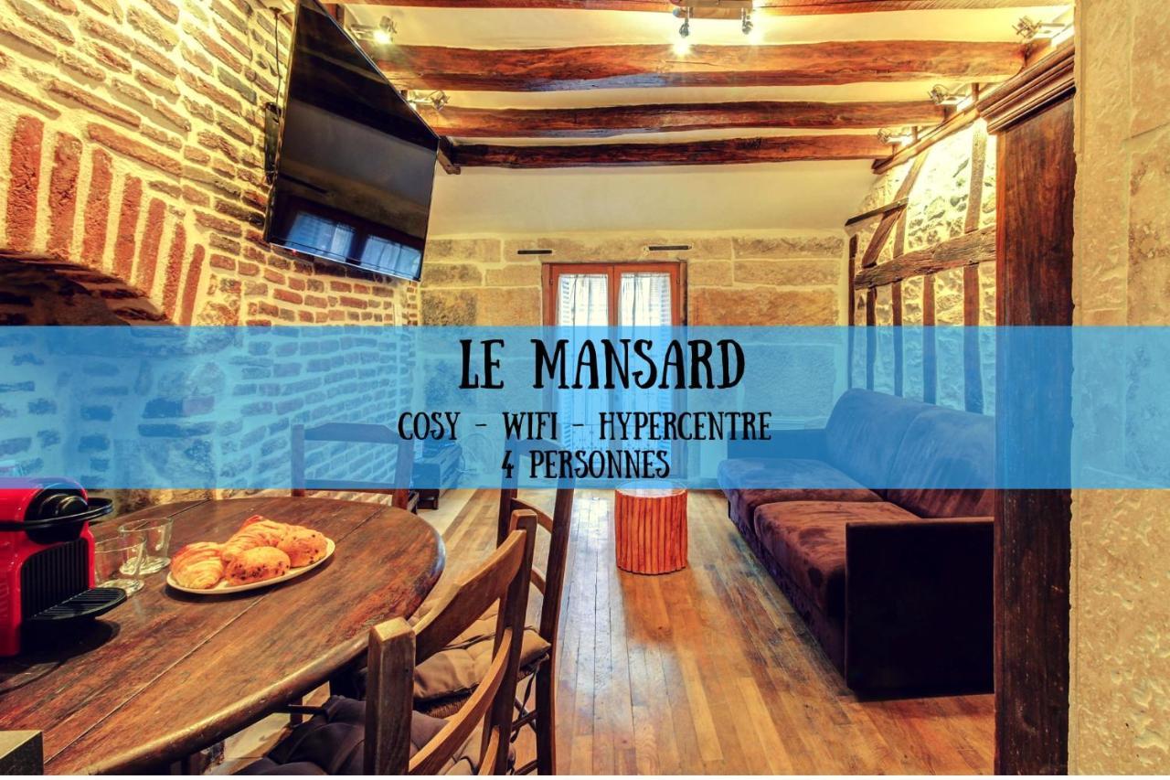 Le Mansard - Topdestination-Dijon - Centre Ville - Classe 3 Etoiles Екстер'єр фото